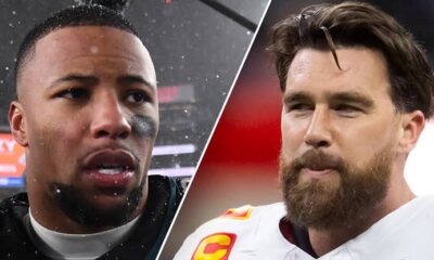 Beefing is in the air: Travis Kelce Does Not like saquon Barkley's $41.2 Million Extension,He wasn't afraid to express his feelings which is right or not